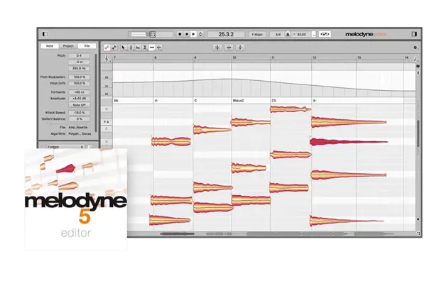 Celemony Melodyne 5 Editor Upgrade from Melodyne Essential